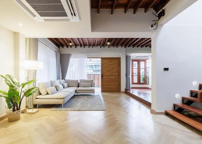 Luxurysukhumvithouse 2br 2bath Kitchen Netflix 1lv 160sqmeteres ヴィラ *