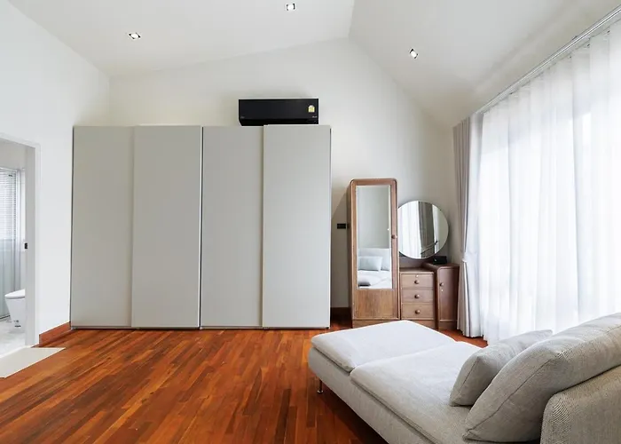 Luxurysukhumvithouse 2br 2bath Kitchen Netflix 1lv 160sqmeteres ヴィラ