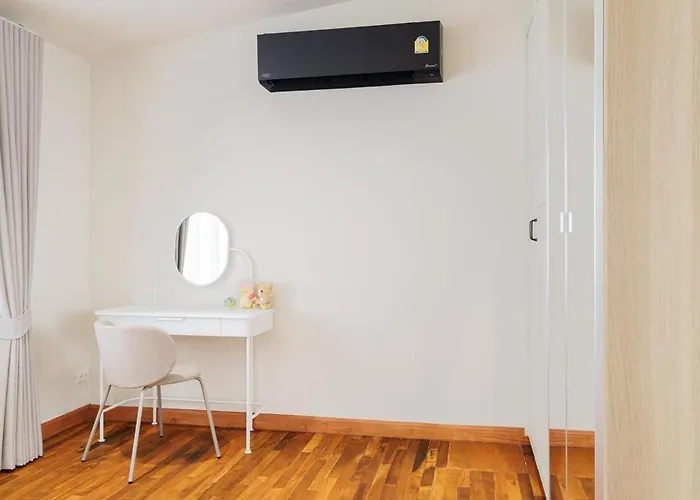 Luxurysukhumvithouse 2br 2bath Kitchen Netflix 1lv 160sqmeteres ヴィラ