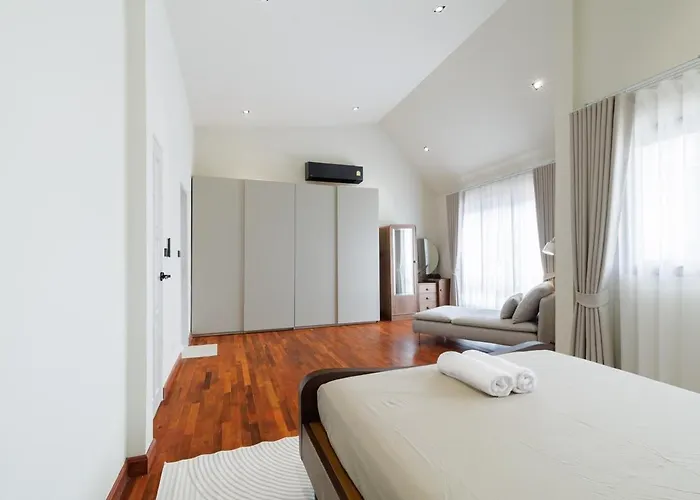 Luxurysukhumvithouse 2br 2bath Kitchen Netflix 1lv 160sqmeteres * バンコク都